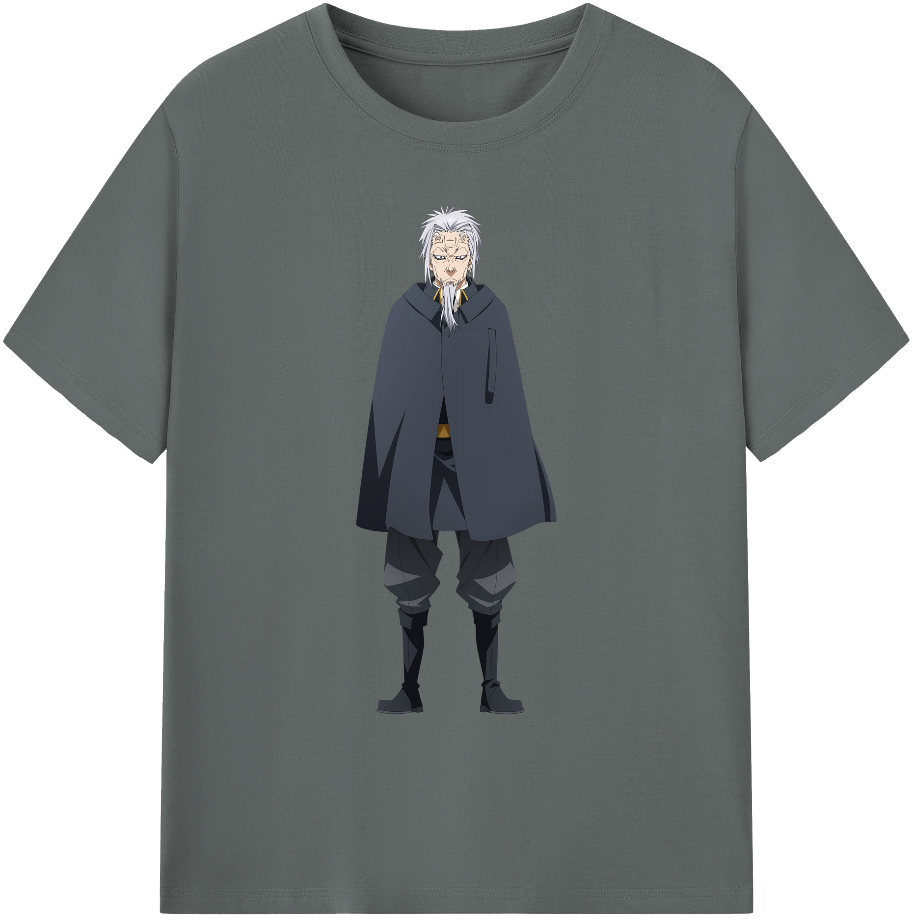 （画像用） 転スラ Regarding Reincarnated to Slime 綿100％ メンズ半袖Tシャツ｜肌触りやわらか＆通気性